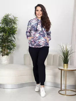 Жен. костюм арт. 17-0315 Синий р. 52