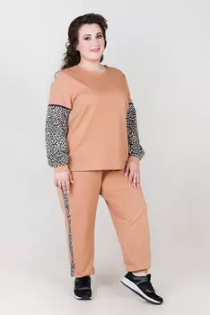 Жен. костюм "арт. 19-0293 Капучино" р. 50