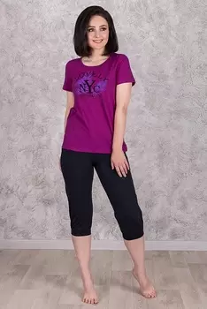 Жен. костюм арт. 19-0512 Фуксия р. 56