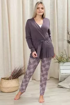 Жен. костюм арт. 19-0706 Оберджин р. 48