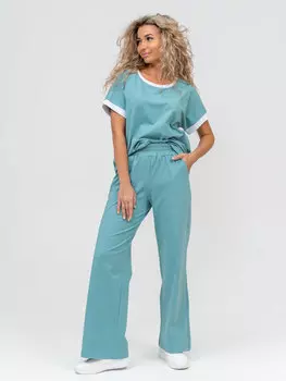 Жен. костюм домашний арт. 16-0924 Оливковый р. 52