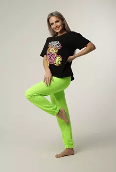 Жен. костюм домашний "арт. 17-0405 Лайм" р. 56