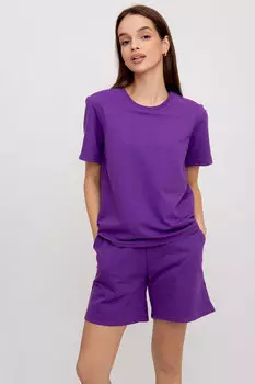 Жен. костюм домашний арт. 23-0038 Фиолетовый р. 52