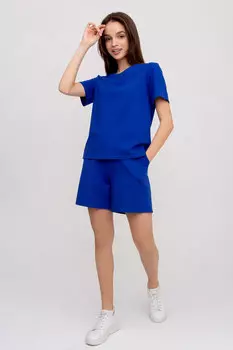 Жен. костюм домашний "арт. 23-0038 Синий" р. 50