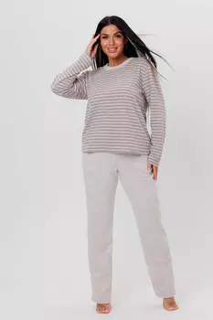 Жен. костюм домашний арт. 23-0458 Кофейный р. 56