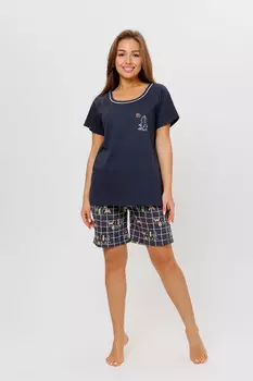 Жен. костюм домашний "арт. 23-0487 Антрацит" р. 52