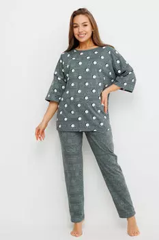 Жен. костюм домашний арт. 23-0500 Хаки р. 52