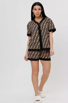 Жен. костюм домашний арт. 23-0585 Бежевый р. 46