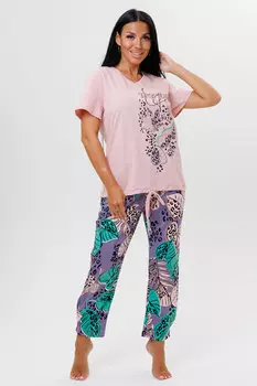 Жен. костюм домашний арт. 23-0623 Розовый р. 48