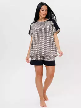 Жен. костюм домашний арт. 23-0627 Бежевый р. 48