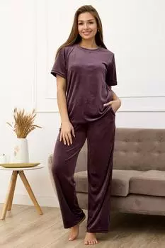 Жен. костюм домашний "Диана" Бургундия р. 44