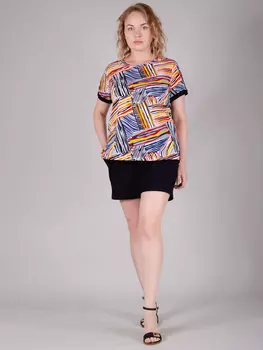 Жен. костюм домашний "Фокус" Сиреневый р. 54