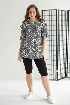 Жен. костюм домашний "Йога" Серый р. 54