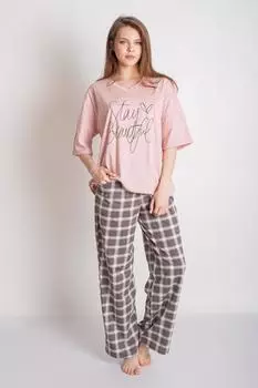 Жен. костюм домашний "Карина" Сухая роза р. 50