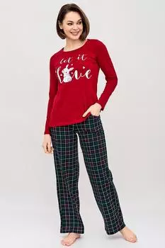 Жен. костюм домашний "Реджи Винный" р. 58