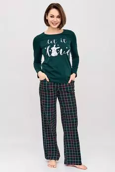 Жен. костюм домашний "Реджи" Зеленый р. 46