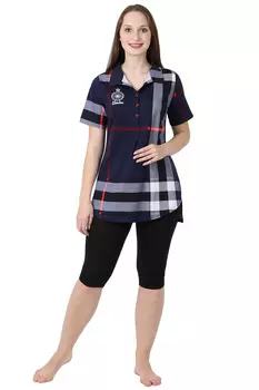 Жен. костюм "Лондон" Синий р. 62