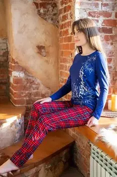 Жен. костюм "Метелица Синий" р. 50