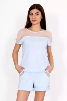 Жен. костюм "Незабудка" Голубой р. 54