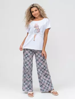 Жен. костюм повседневный арт. 16-0908 Серый р. 46