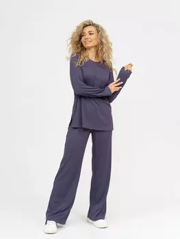 Жен. костюм повседневный арт. 16-0940 Графит р. 54