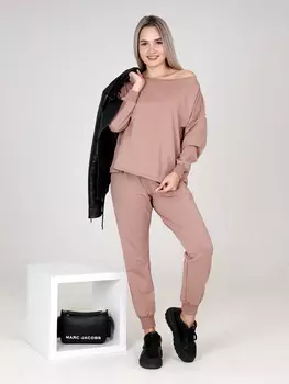 Жен. костюм повседневный арт. 17-0412 Бежевый р. 42