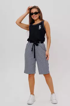 Жен. костюм повседневный "арт. 23-0462 Чернильный" р. 44