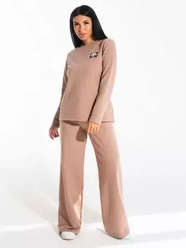 Жен. костюм повседневный "Блиц" Мокко р. 50