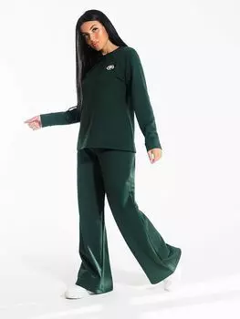 Жен. костюм повседневный "Блиц" Зеленый р. 54