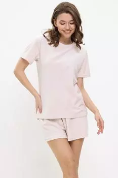 Жен. костюм повседневный "Диана" Молочный р. 54