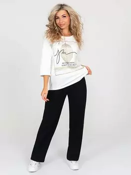 Жен. костюм повседневный "Хлоя" Экрю р. 48