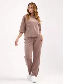 Жен. костюм повседневный "Идиллия" Бежевый р. 44