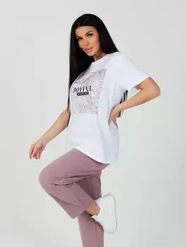 Жен. костюм повседневный "Эмили" Лиловый р. 56