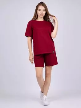 Жен. костюм повседневный "Лайф" Красный р. 42