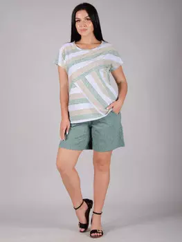 Жен. костюм повседневный "Ривьера" Оливковый р. 60