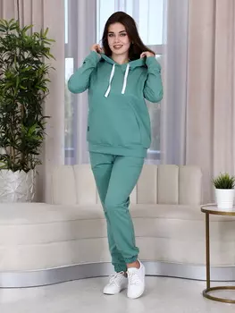 Жен. костюм спортивный "арт. 17-0368 Фисташковый" р. 44