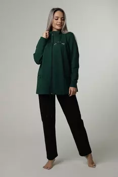 Жен. костюм спортивный арт. 17-0409 Зеленый р. 64