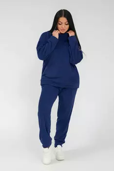 Жен. костюм спортивный арт. 19-0830 Синий р. 52