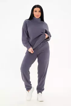 Жен. костюм спортивный арт. 19-0830 Темно-серый р. 52