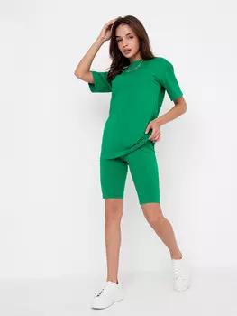 Жен. костюм спортивный "арт. 23-0049 Зеленый" р. 42