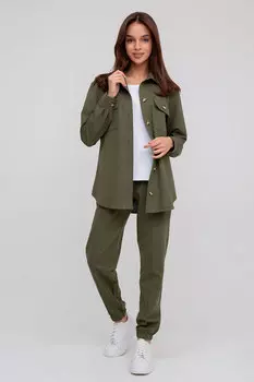 Жен. костюм спортивный арт. 23-0118 Хаки р. 50