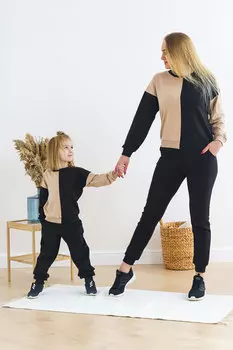 Жен. костюм спортивный арт. 24-0015 Бежевый р. 46