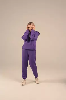 Жен. костюм спортивный арт. 24-0018 Фиолетовый р. 56