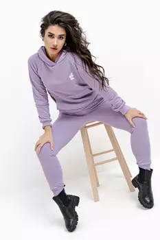 Жен. костюм спортивный арт. 24-0023 Сиреневый р. 54