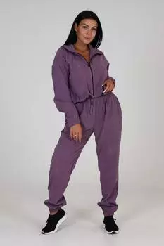 Жен. костюм спортивный "Вельвет" Лиловый р. 42