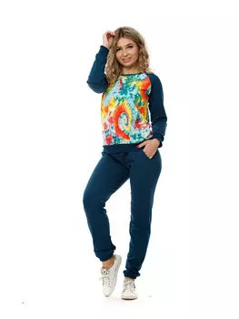 Жен. костюм "Тай-Дай Петроль" р. 44