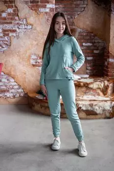 Жен. костюм "Улла" Зеленый р. 48