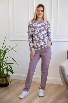 Жен. костюм "Венеция" Коричневый р. 44