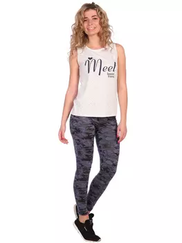 Жен. легинсы "арт. 16-0263 Синий" р. 42