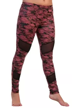 Жен. легинсы арт. 16-0264 Красный р. 46